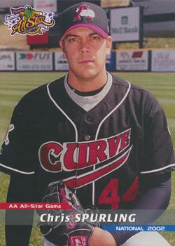 2002 Grandstand AA All-Star Game #NNO Chris Spurling Front
