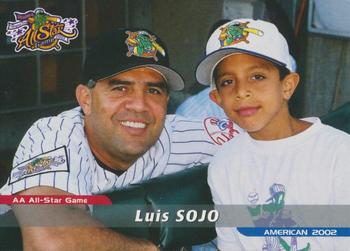 2002 Grandstand AA All-Star Game #NNO Luis Sojo Front