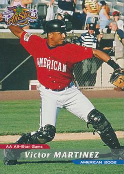 2002 Grandstand AA All-Star Game #NNO Victor Martinez Front
