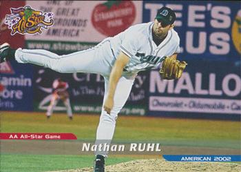2002 Grandstand AA All-Star Game #NNO Nathan Ruhl Front