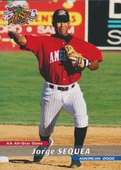 2002 Grandstand AA All-Star Game #NNO Jorge Sequea Front