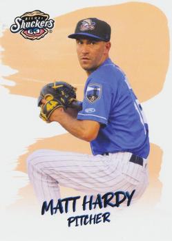 2021 Choice Biloxi Shuckers #14 Matt Hardy Front