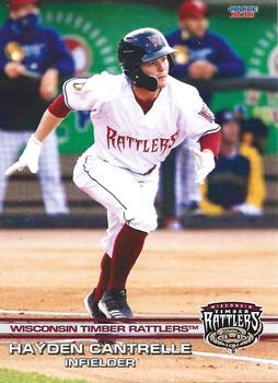 2021 Choice Wisconsin Timber Rattlers #3 Hayden Cantrelle Front