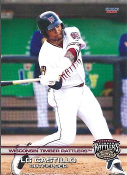 2021 Choice Wisconsin Timber Rattlers #5 L.G. Castillo Front