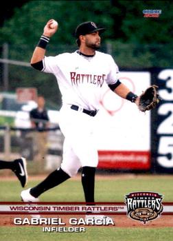 2021 Choice Wisconsin Timber Rattlers #10 Gabriel Garcia Front