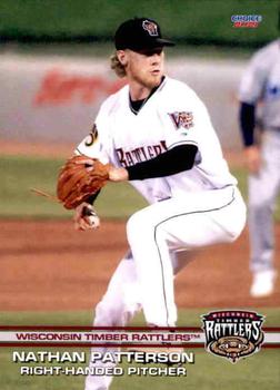 2021 Choice Wisconsin Timber Rattlers #21 Nathan Patterson Front