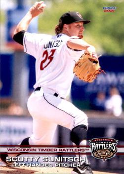 2021 Choice Wisconsin Timber Rattlers #27 Scotty Sunitsch Front