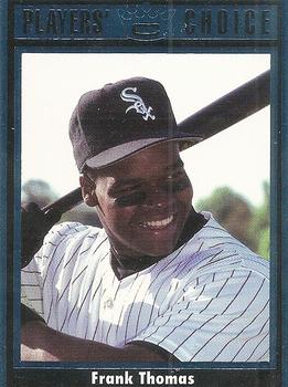 1993 Cartwrights Players Choice - Special Collector's Edition (Blue Foil) #4 Frank Thomas Front