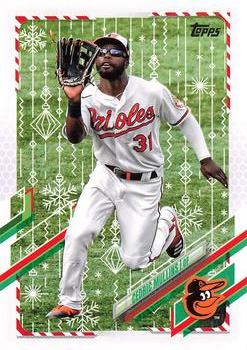 2021 Topps Holiday #HW15 Cedric Mullins Front