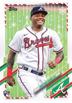 2021 Topps Holiday #HW20 Cristian Pache Front