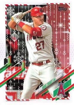 2021 Topps Holiday #HW27 Mike Trout Front