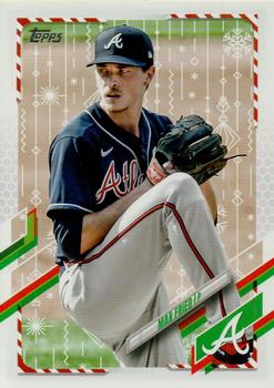 2021 Topps Holiday #HW33 Max Fried Front