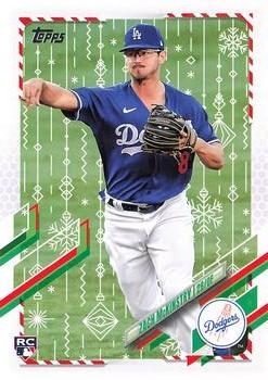 2021 Topps Holiday #HW42 Zach McKinstry Front