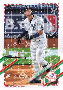 2021 Topps Holiday #HW45 Gary Sanchez Front