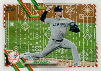 2021 Topps Holiday #HW46 Corey Kluber Front