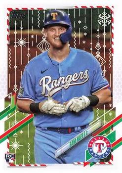 2021 Topps Holiday #HW53 Sam Huff Front