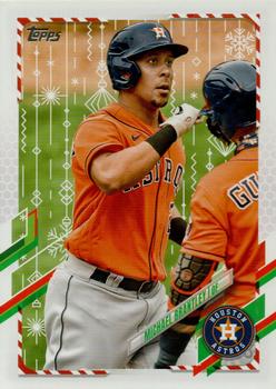 2021 Topps Holiday #HW69 Michael Brantley Front