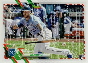 2021 Topps Holiday #HW71 Kyle Isbel Front