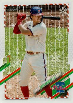 2021 Topps Holiday #HW83 Rhys Hoskins Front