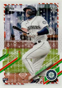 2021 Topps Holiday #HW84 Evan White Front