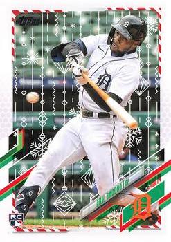 2021 Topps Holiday #HW101 Akil Baddoo Front