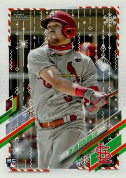 2021 Topps Holiday #HW106 Dylan Carlson Front