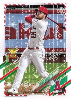 2021 Topps Holiday #HW107 Jared Walsh Front