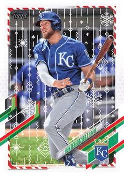 2021 Topps Holiday #HW121 Hunter Dozier Front
