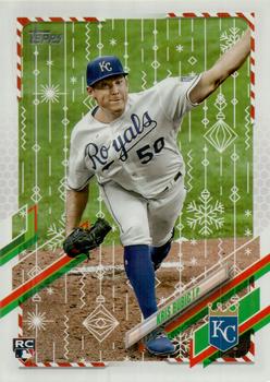 2021 Topps Holiday #HW122 Kris Bubic Front