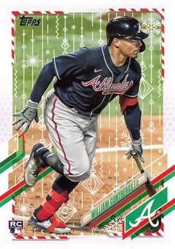2021 Topps Holiday #HW131 William Contreras Front