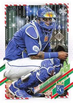 2021 Topps Holiday #HW140 Salvador Perez Front