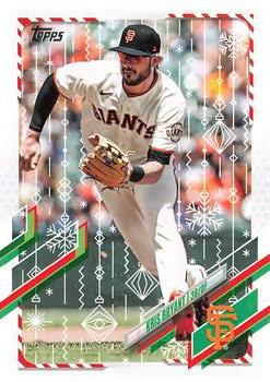 2021 Topps Holiday #HW167 Kris Bryant Front