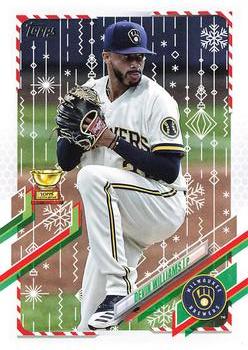 2021 Topps Holiday #HW177 Devin Williams Front