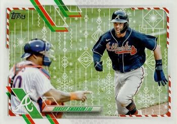 2021 Topps Holiday #HW178 Dansby Swanson Front