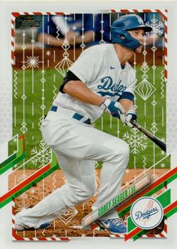 2021 Topps Holiday #HW184 Corey Seager Front