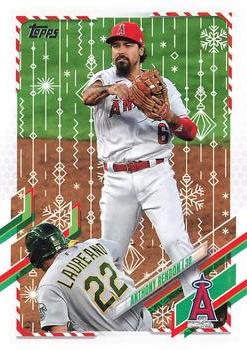 2021 Topps Holiday #HW197 Anthony Rendon Front