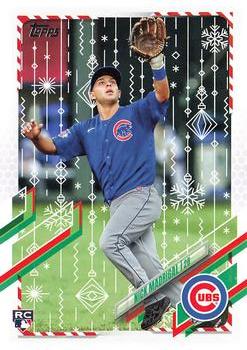 2021 Topps Holiday #HW198 Nick Madrigal Front