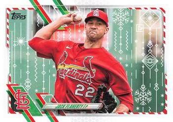 2021 Topps Holiday #HW210 Jack Flaherty Front