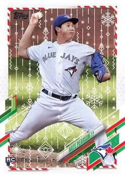 2021 Topps Holiday #HW219 Nate Pearson Front