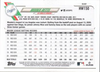 2021 Topps Holiday #HW150 Mookie Betts Back