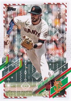 2021 Topps Holiday #HW167 Kris Bryant Front