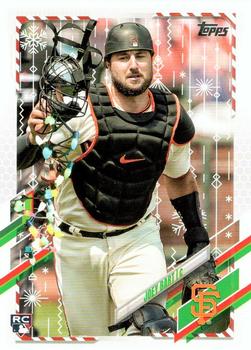 2021 Topps Holiday #HW105 Joey Bart Front