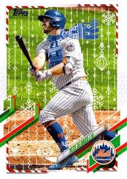 2021 Topps Holiday #HW115 Pete Alonso Front