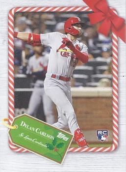 2021 Topps MLB Holiday (Advent) #7 Dylan Carlson Front