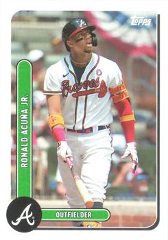 2021 Topps Brooklyn Collection #43 Ronald Acuña Jr. Front