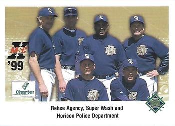 1999 Milwaukee Brewers Police - Rehse Agency, Super Wash and Horicon Police Dept #NNO Brewers Coaches Front