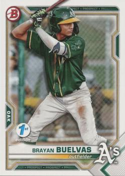 2021 Bowman Draft 1st Edition #BD-39 Brayan Buelvas Front