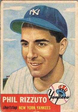 1953 Topps #114 Phil Rizzuto Front