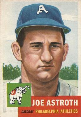 1953 Topps #103 Joe Astroth Front
