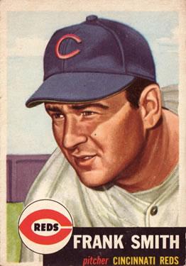 1953 Topps #116 Frank Smith Front